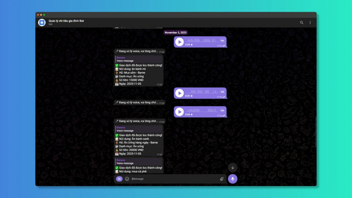 Quản Lý Thu Chi screenshot