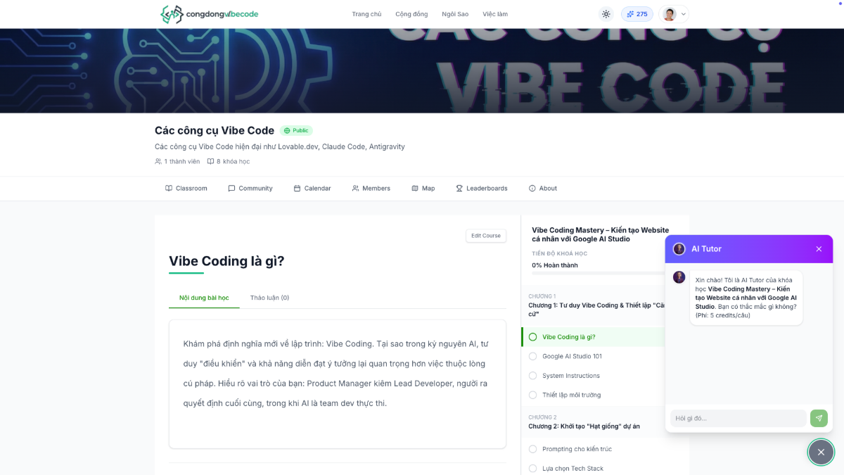 CongDongVibeCode screenshot