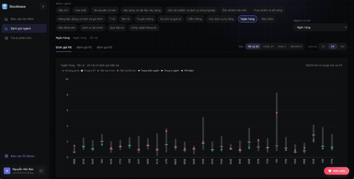 Stockbase screenshot