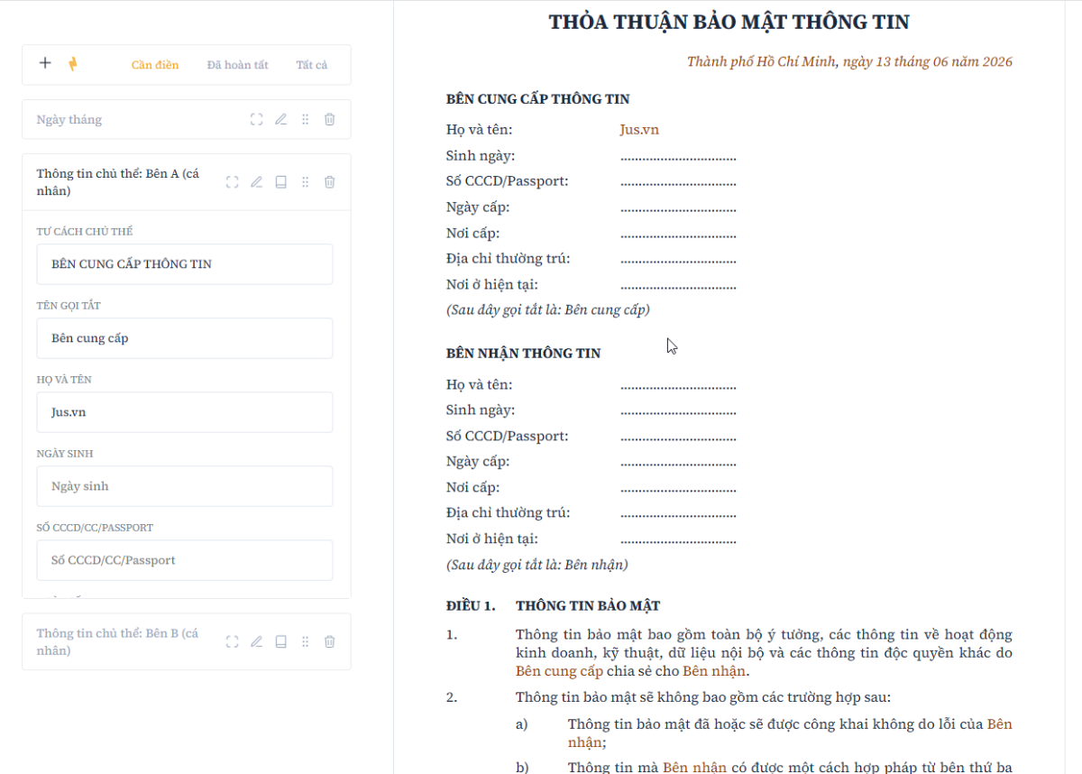 Jus.vn screenshot