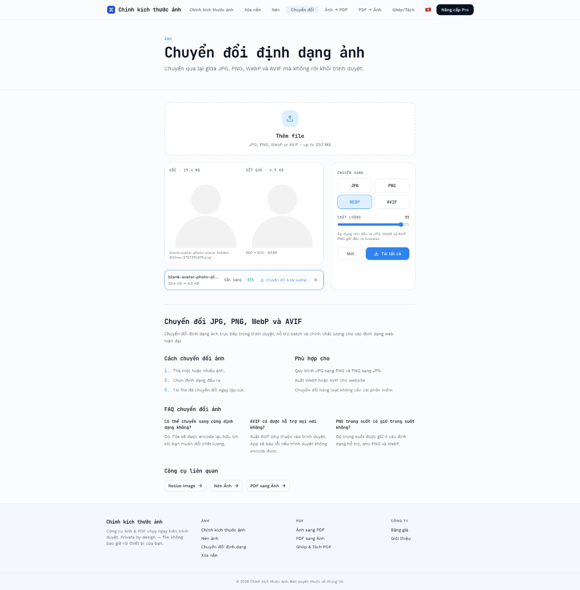 Resize Image screenshot