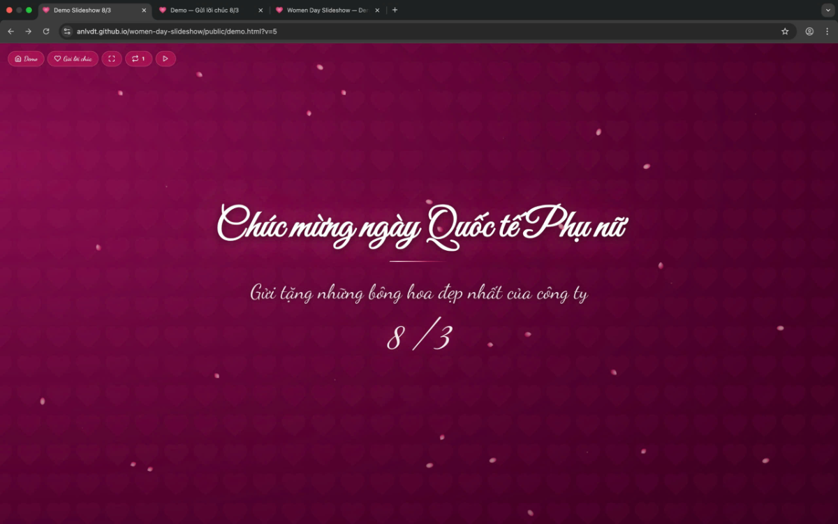 Women Day Slideshow screenshot
