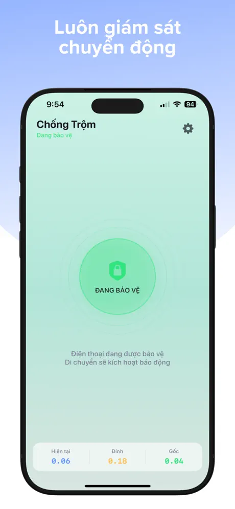AntiTheft: Don't Touch My Phone App screenshot