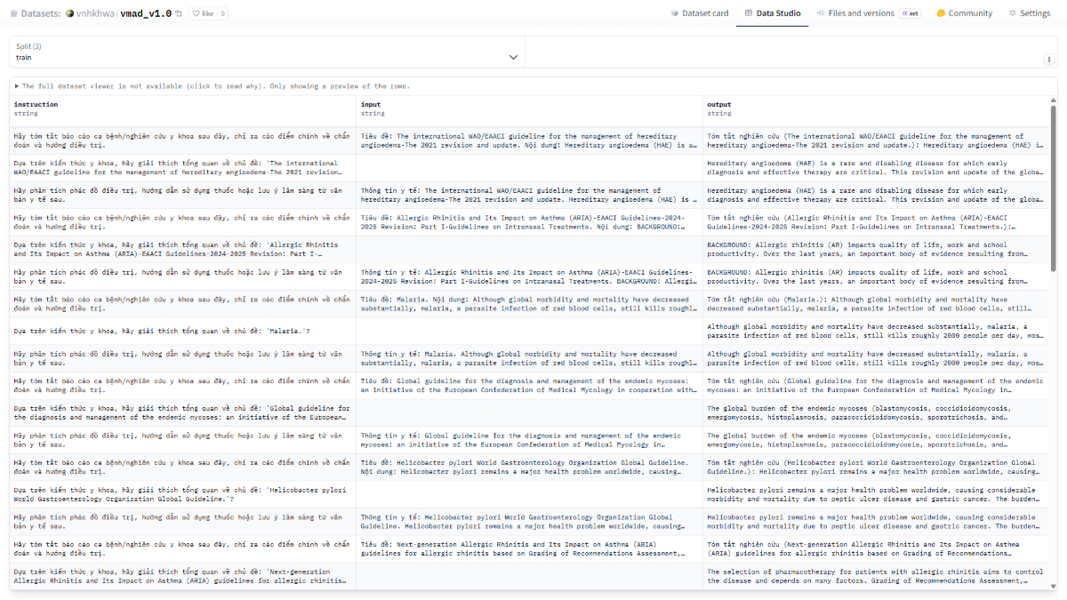 VMAD screenshot