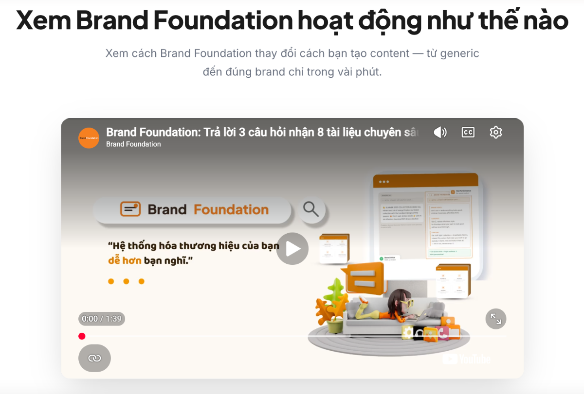 Brand Foundation screenshot