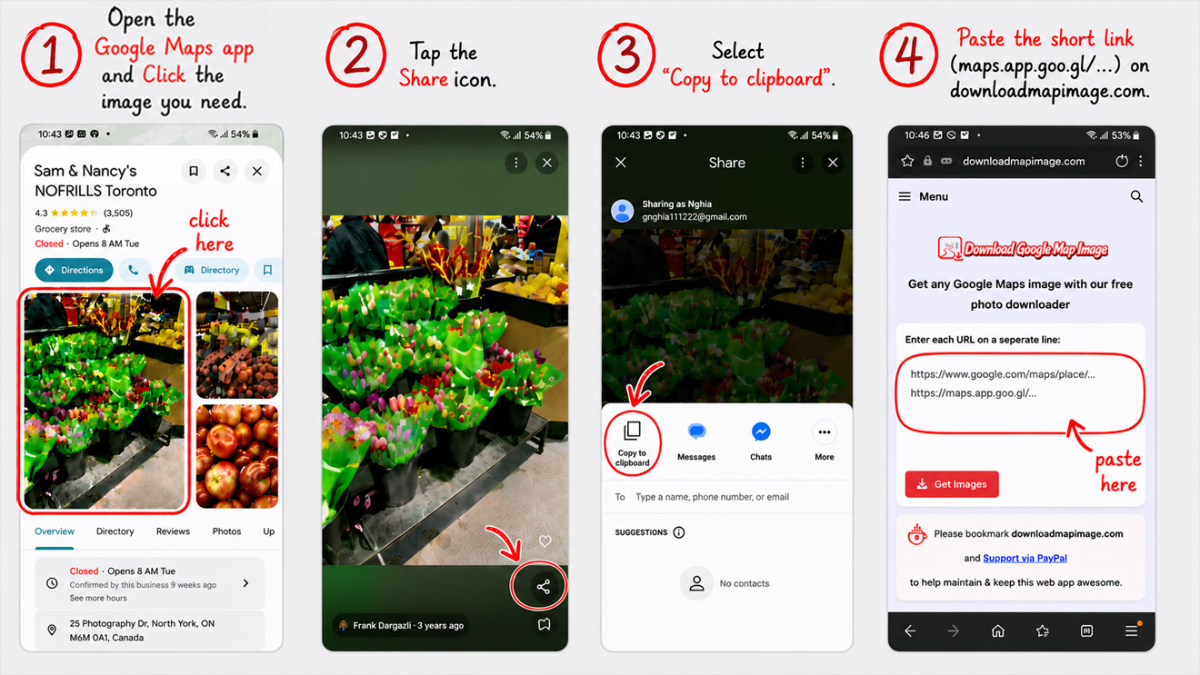 Google Map Image Downloader screenshot
