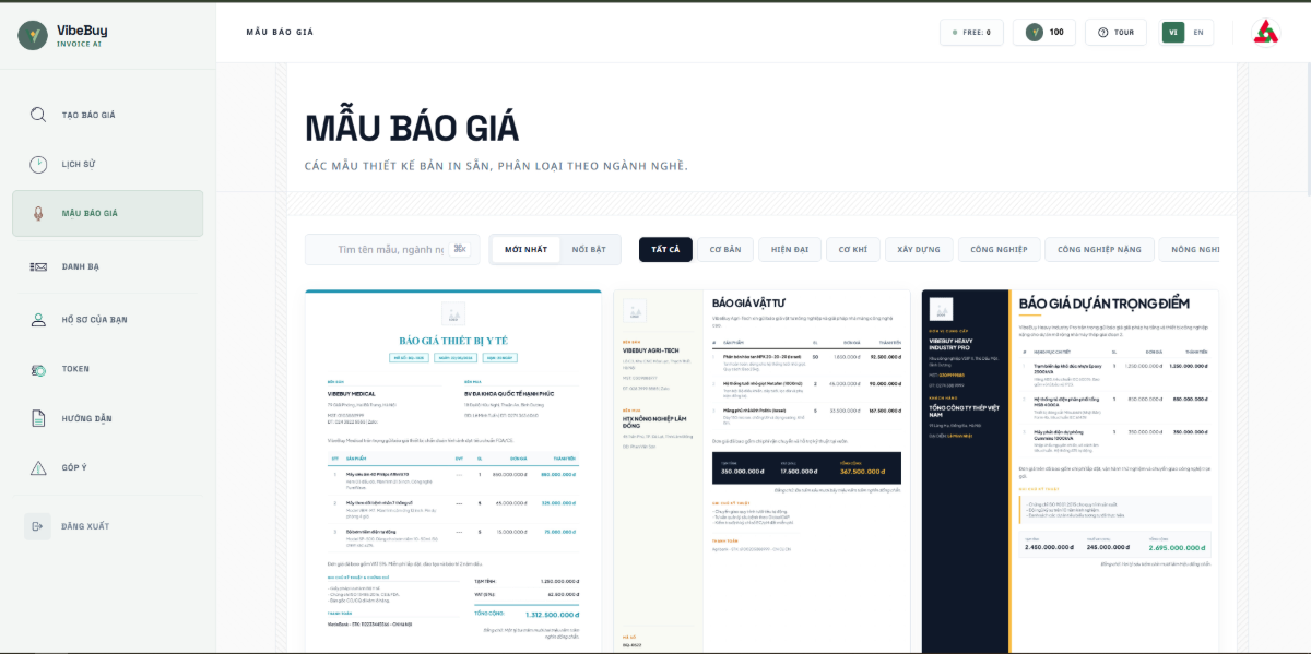 Vibebuy screenshot