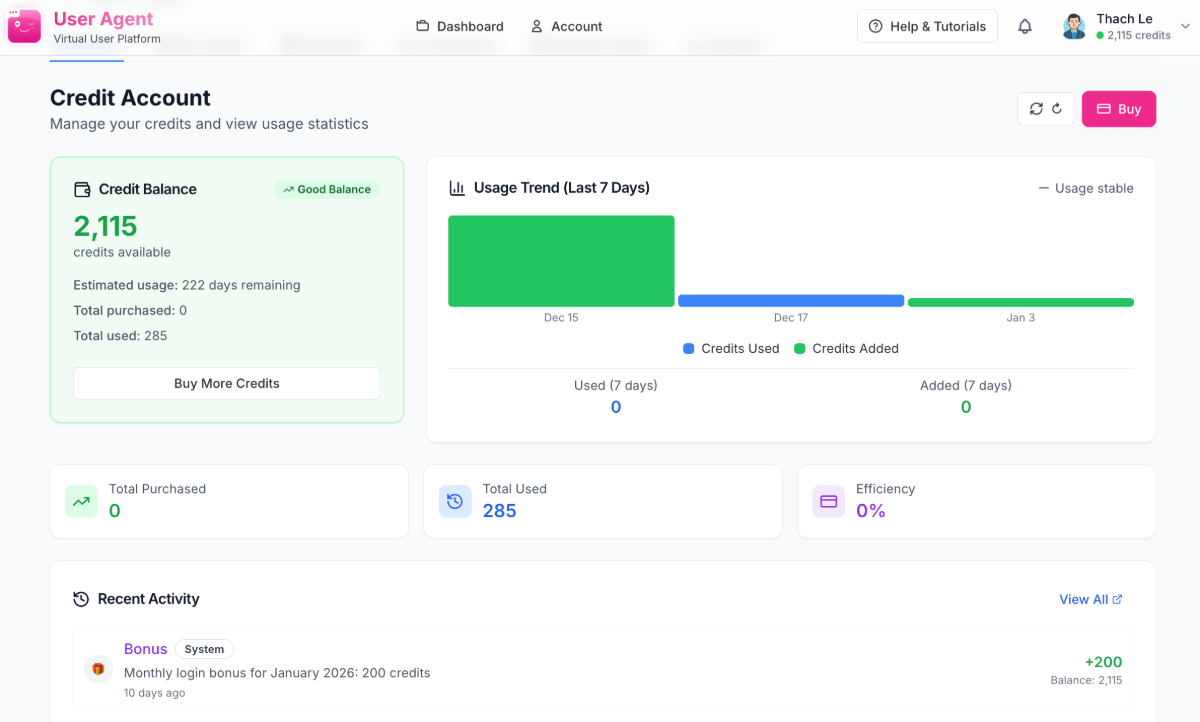 SynUser screenshot
