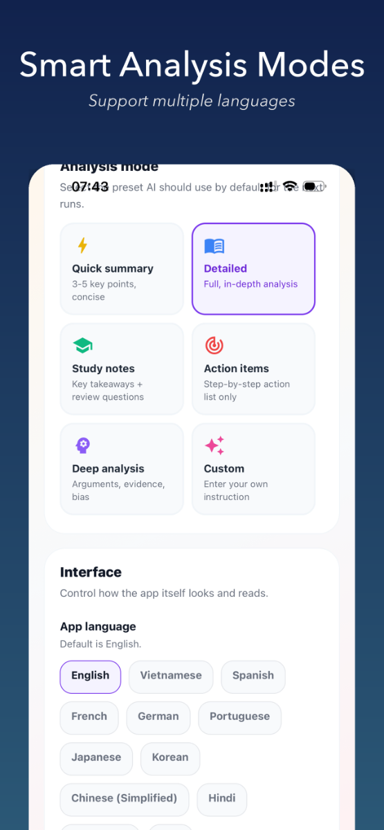 TubeDigest AI screenshot