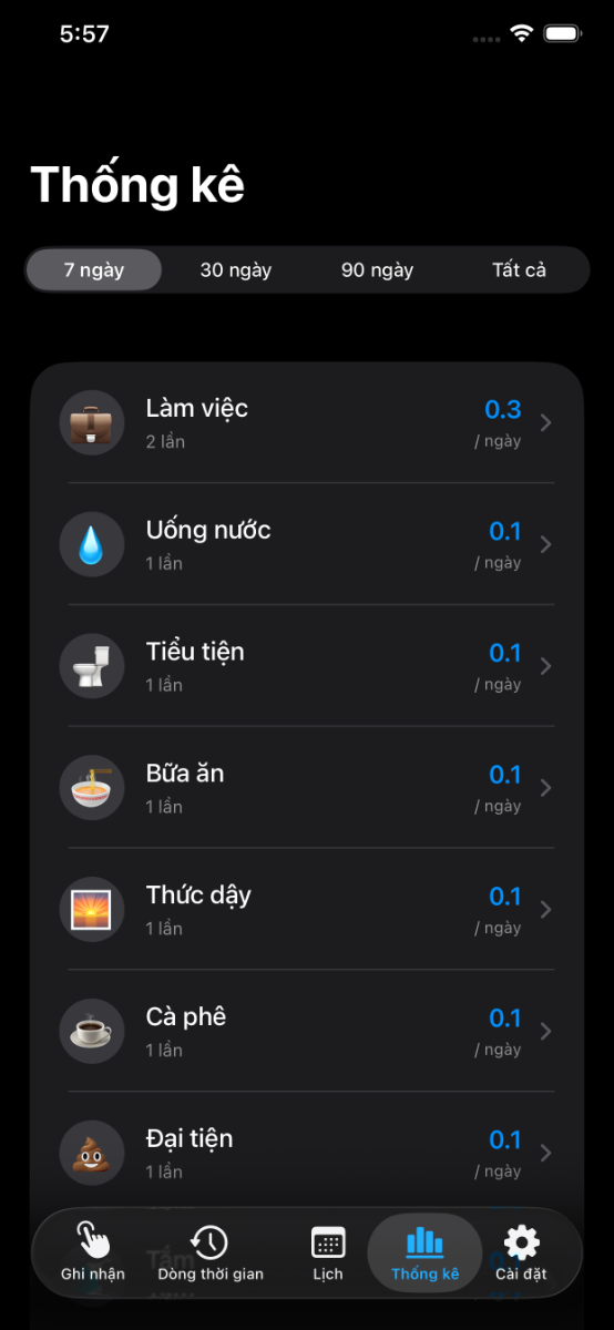 Life Logger screenshot