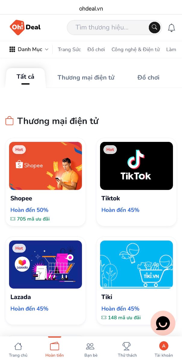 OhDeal screenshot