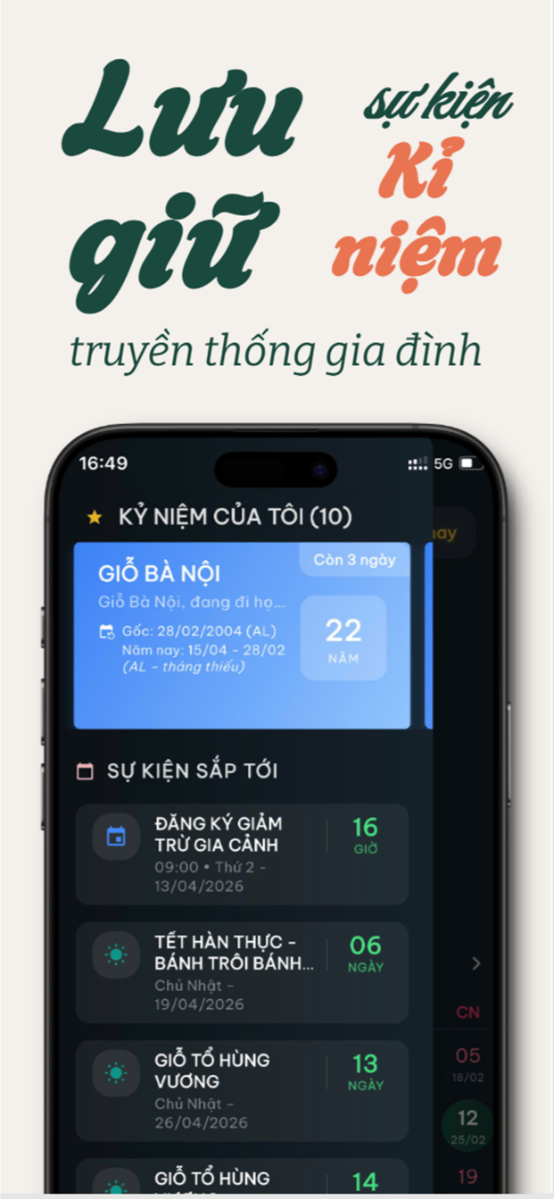 Lịch  Lạc Hồng screenshot