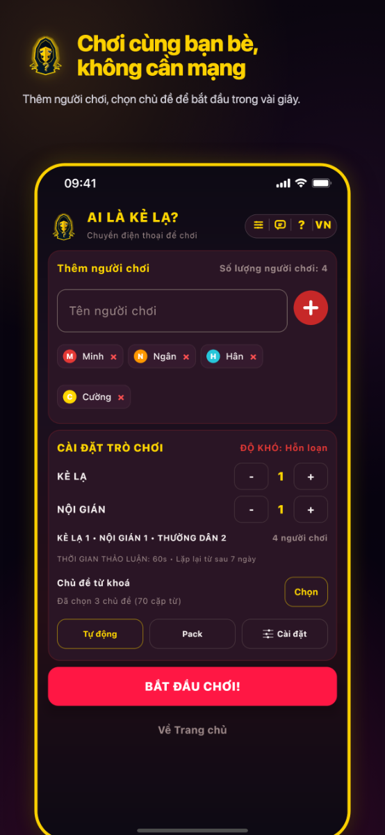 Ai Là Kẻ Lạ? screenshot