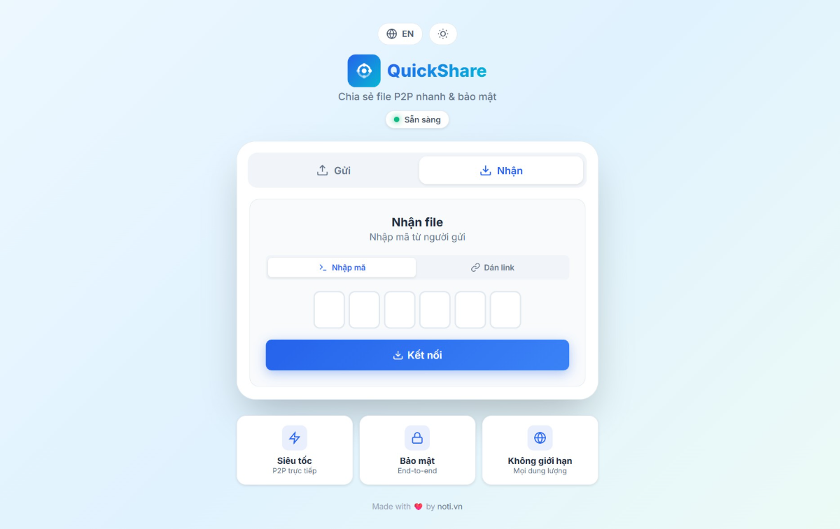 QuickShare screenshot