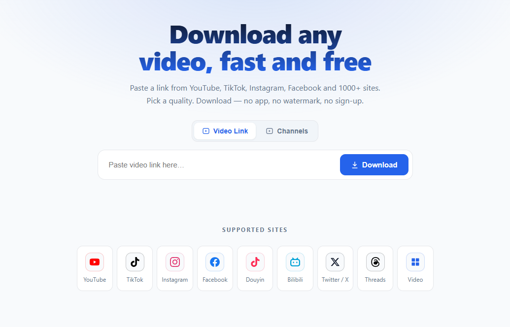 GenDownload screenshot