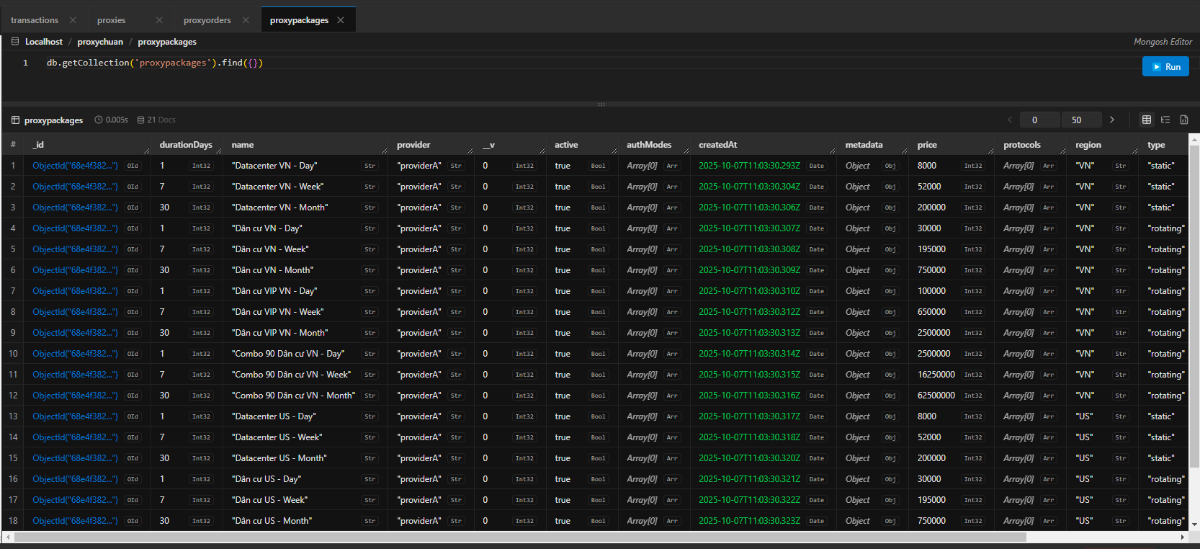 LeafBase screenshot