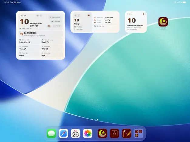 LunarV - Lịch Âm Việt Nam screenshot