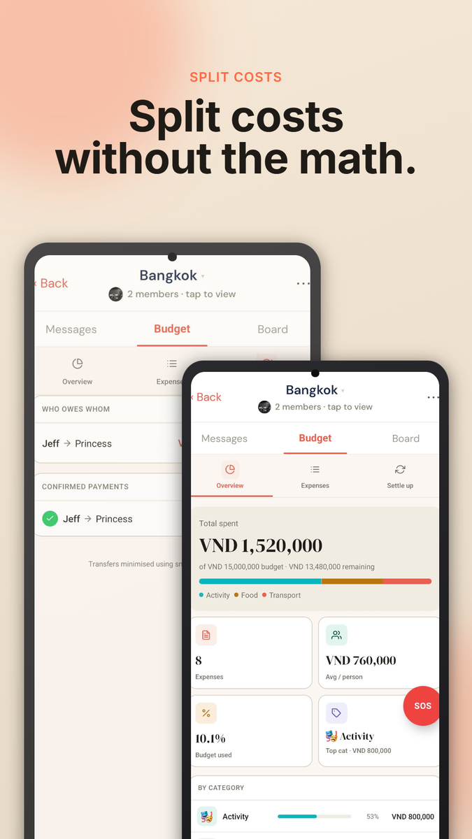 Wanderly - Find Travel Tribe screenshot