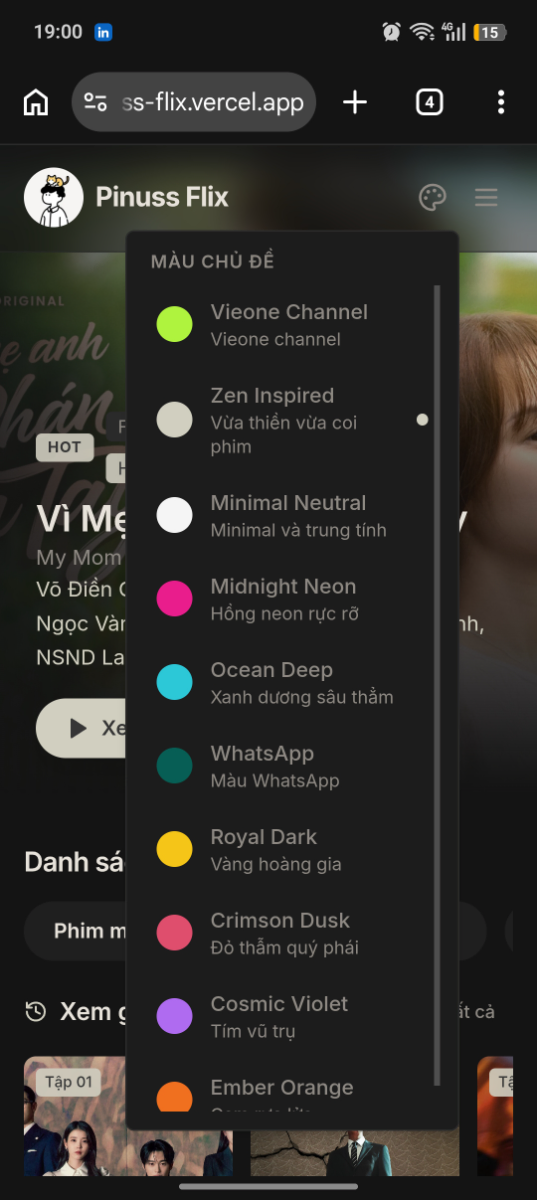 Pinuss Flix screenshot