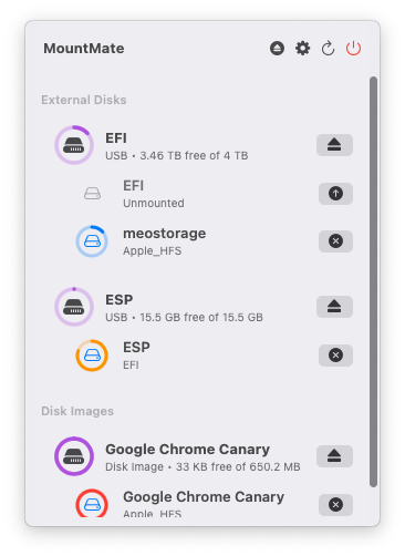 MountMate screenshot