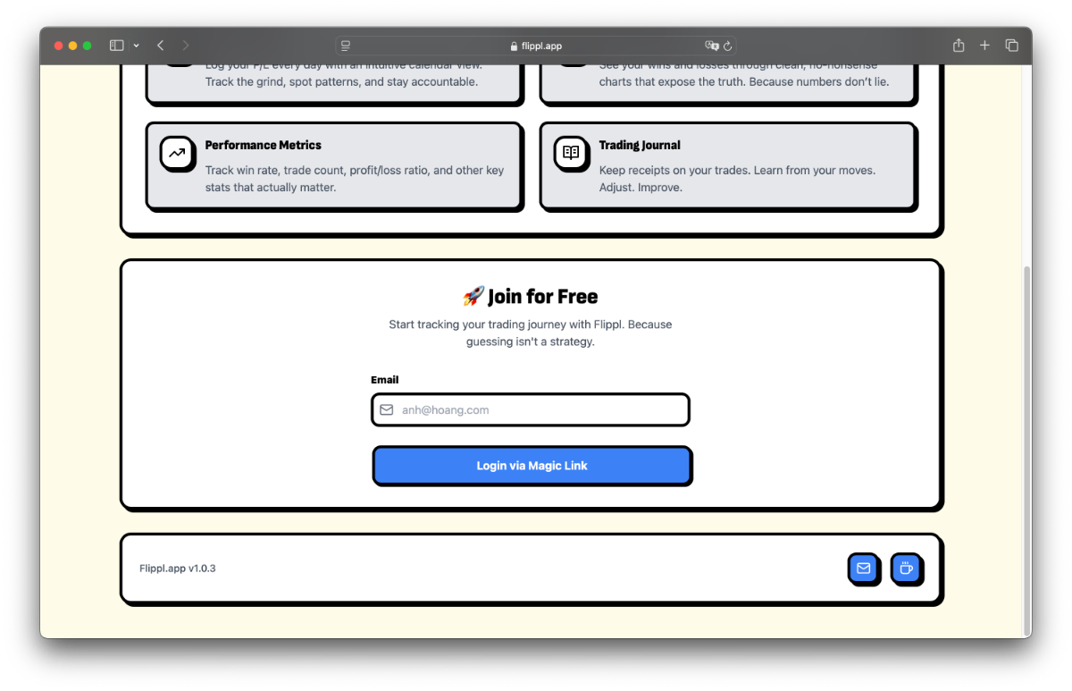 Flippl.app screenshot