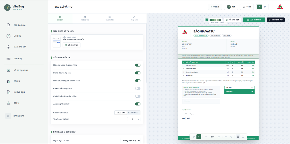 Vibebuy screenshot