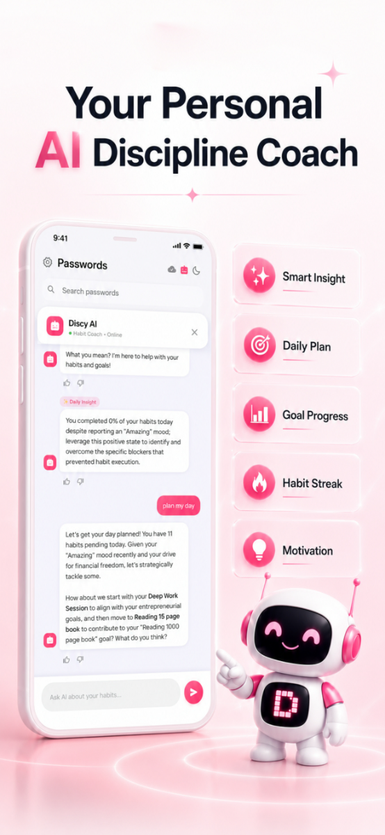 Discy - Habit & Life Tracker screenshot