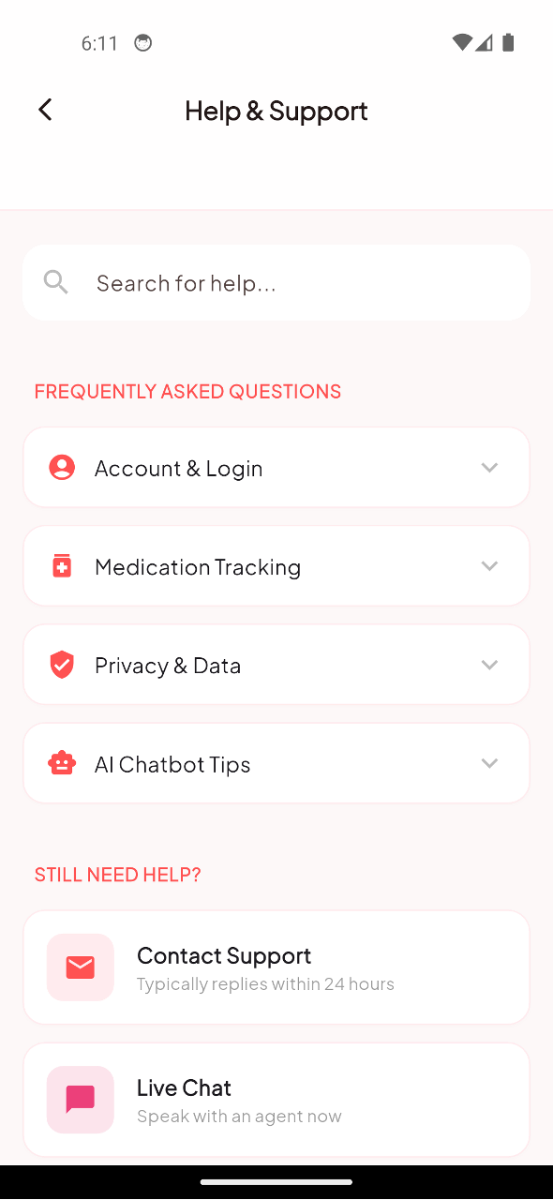 MediCare screenshot