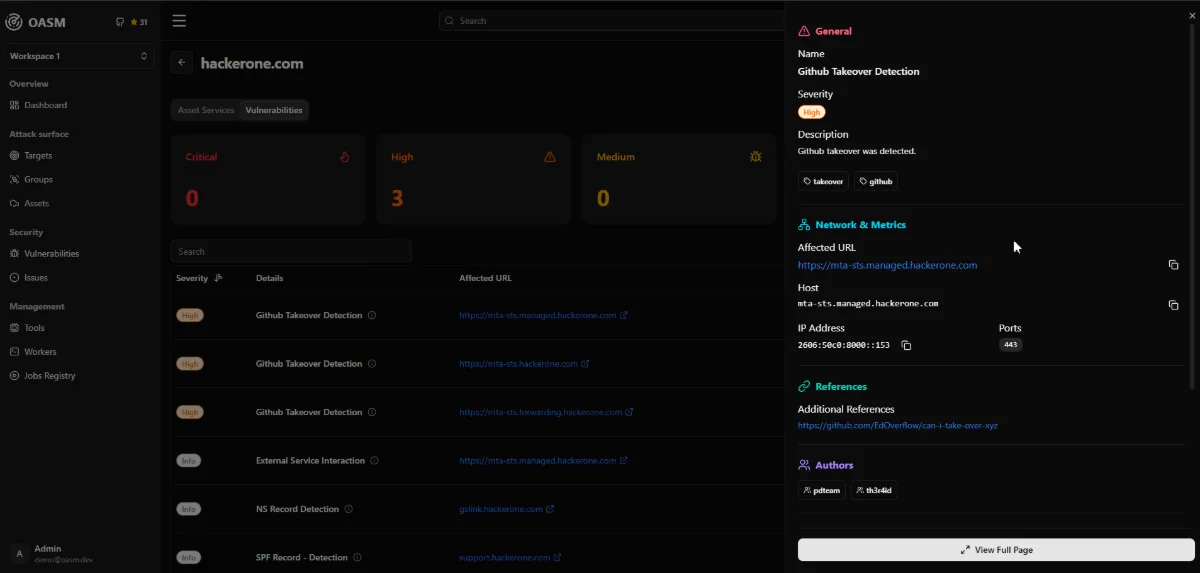 Oasm Platform screenshot