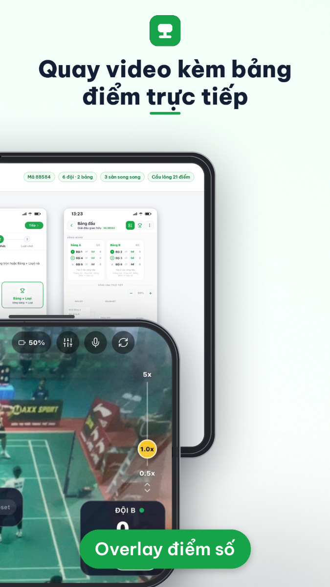 Ghi Điểm Thi Đấu screenshot