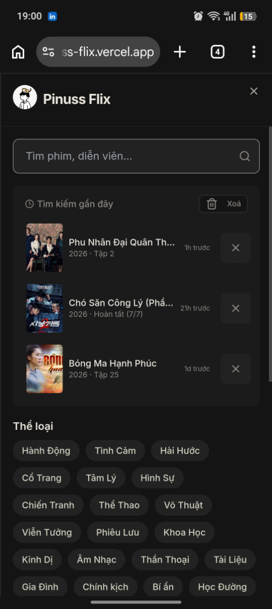 Pinuss Flix screenshot