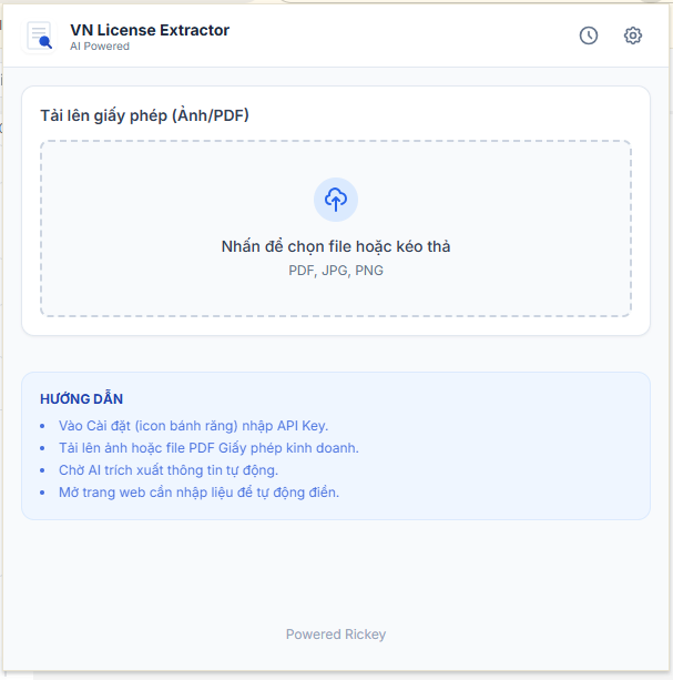 Trích Xuất Đăng Ký Kinh Doanh (Gemini) screenshot