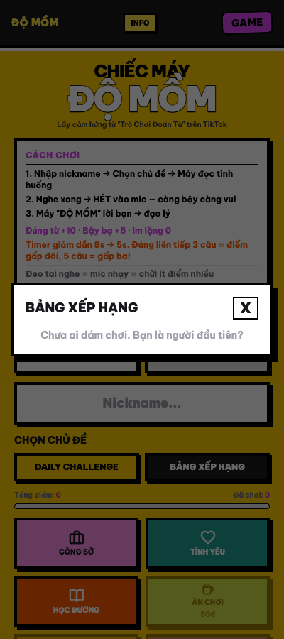 Chiếc Máy Độ Mồm screenshot