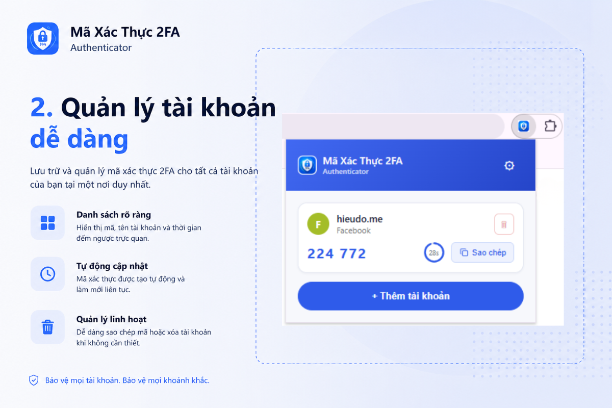 Mã Xác Thực screenshot