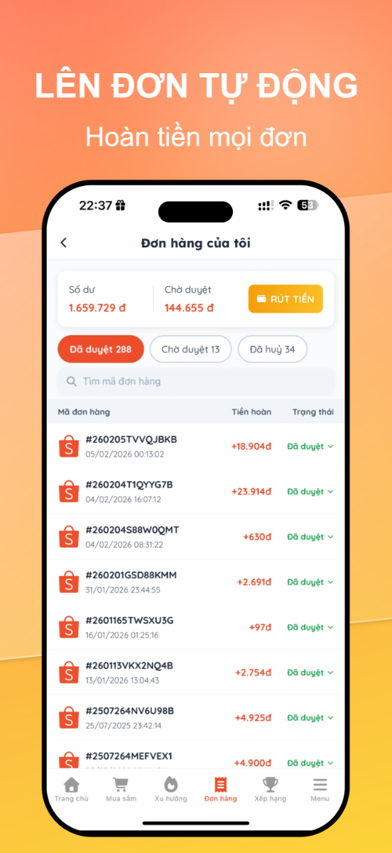 Săn sale cùng Longhousee screenshot