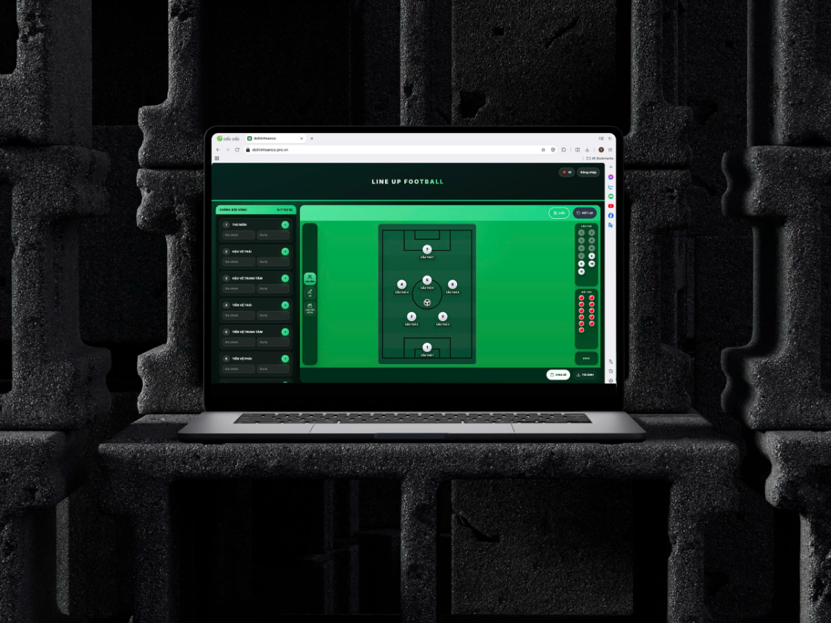 Line Up Football screenshot