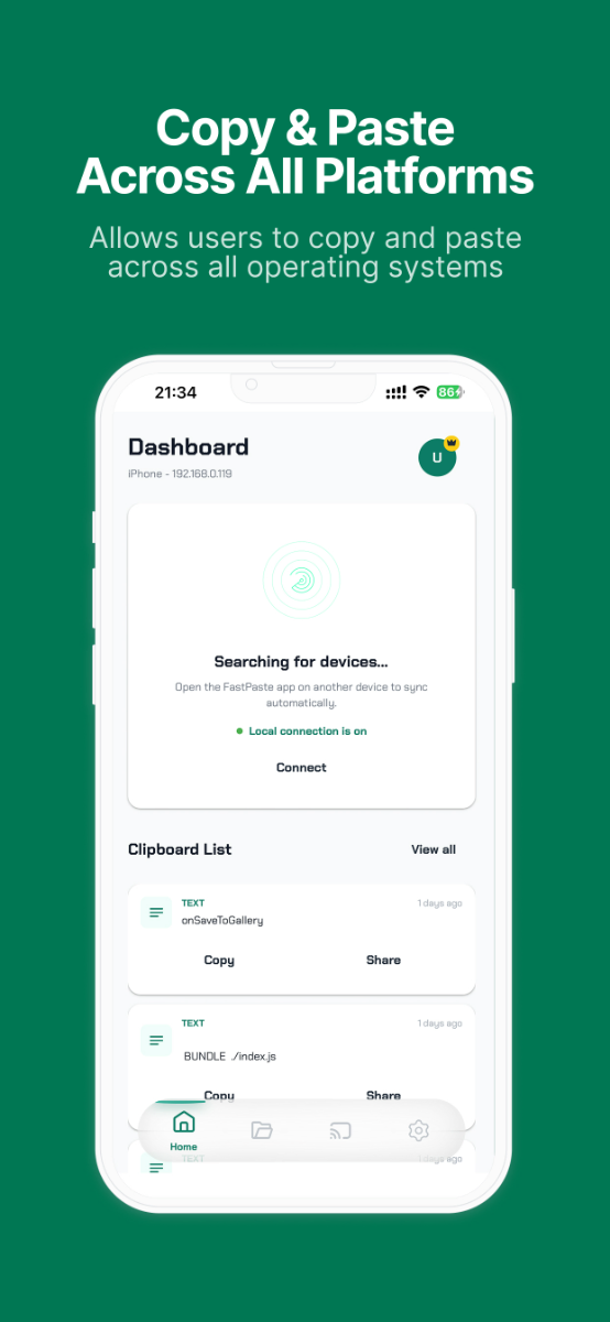 FastPaste screenshot