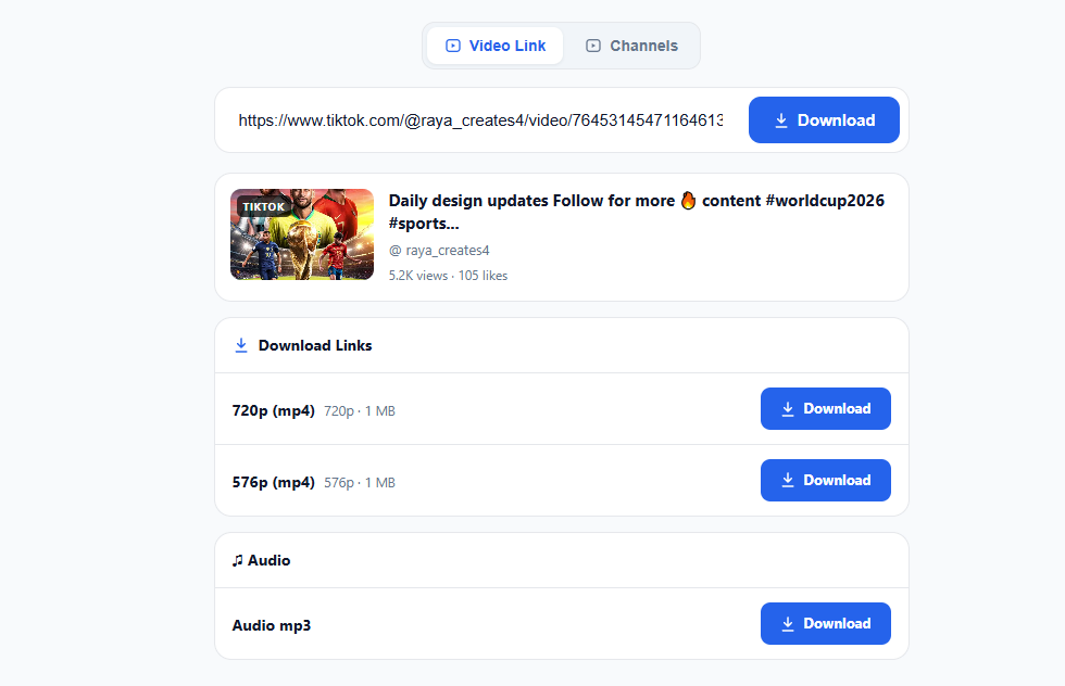 GenDownload screenshot