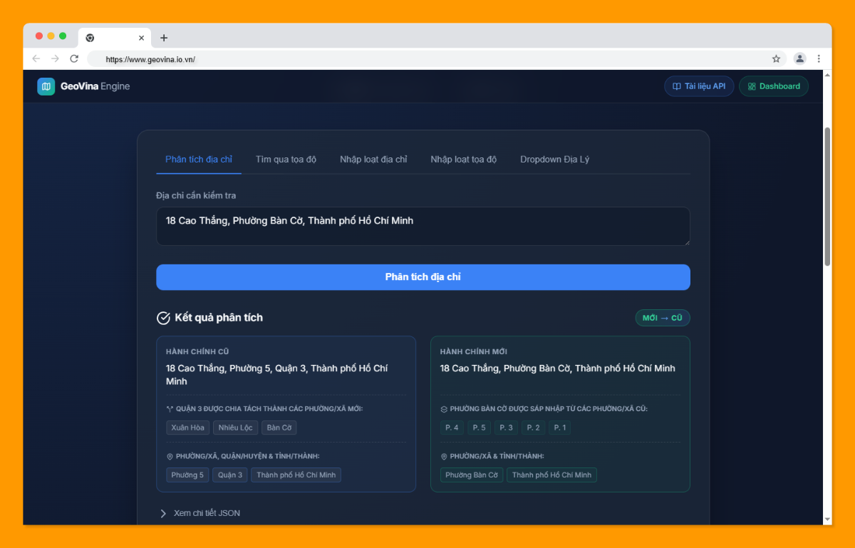 GeoVina screenshot