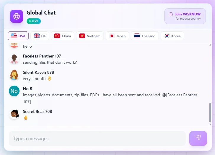 BnoChat screenshot