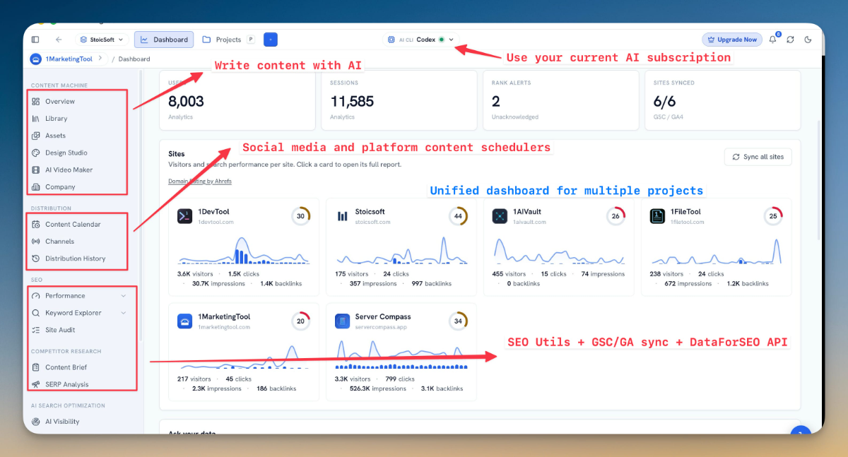 1MarketingTool screenshot