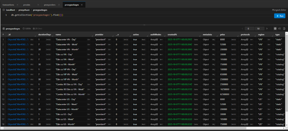 BysonDB screenshot