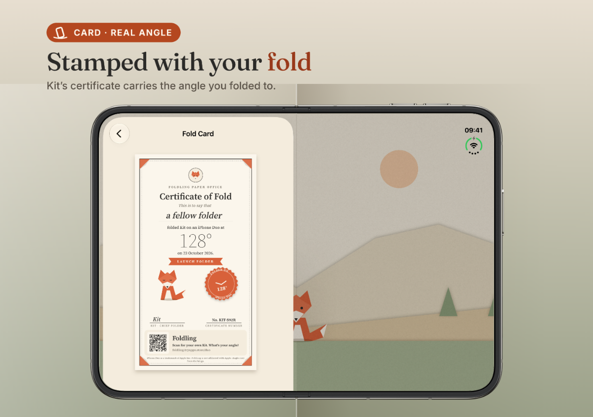 Foldling screenshot