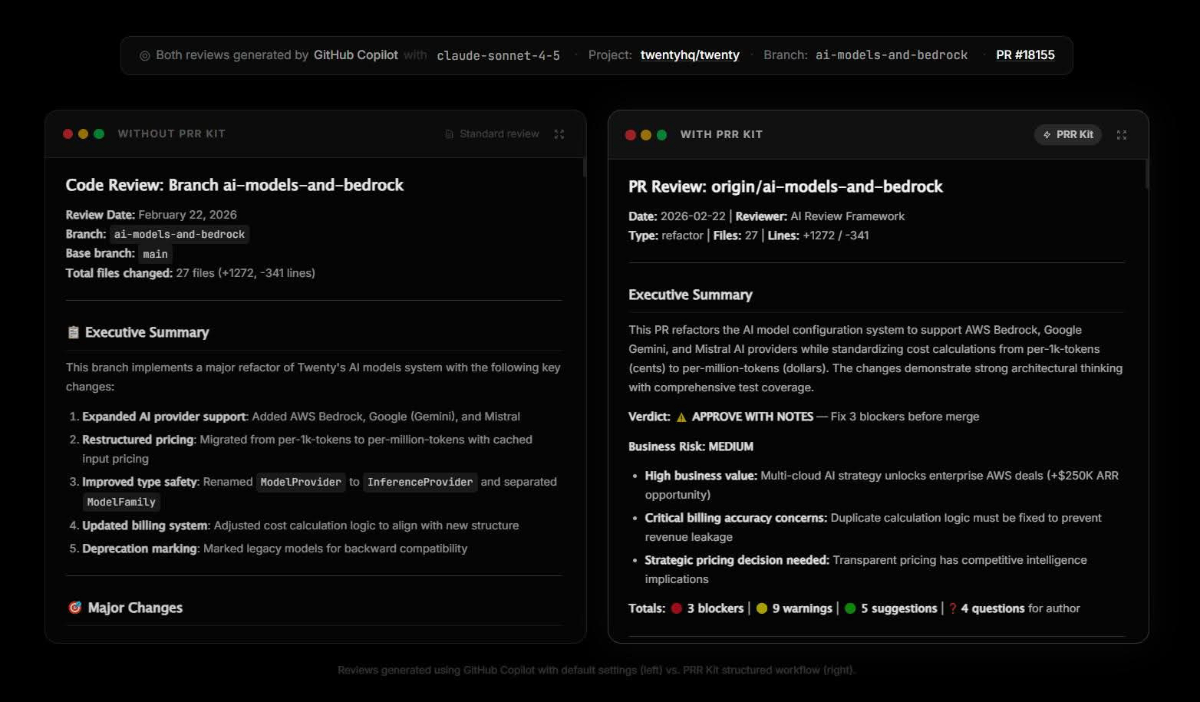 PR Review Kit screenshot