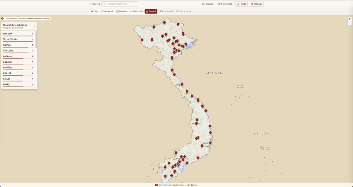 Gia phả số screenshot