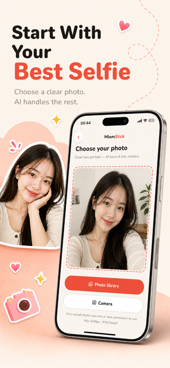 MlemStick Tạo Sticker Trò Chuyện Từ Ảnh screenshot