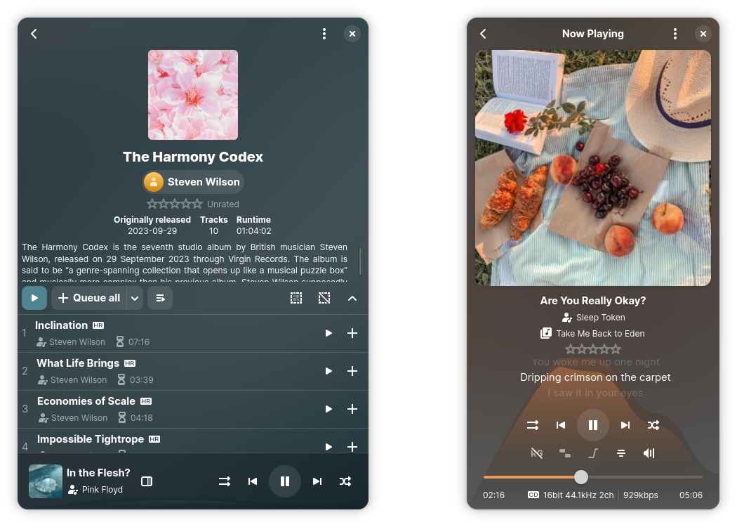 Euphonica screenshot