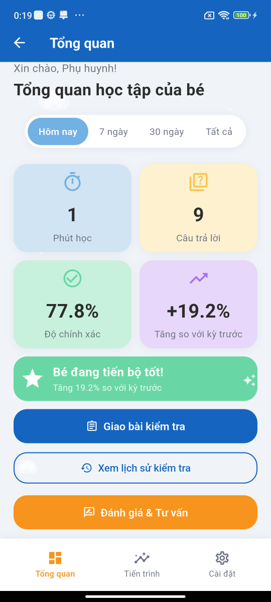 Vua Tiếng Việt Nhí Cấp 1 screenshot