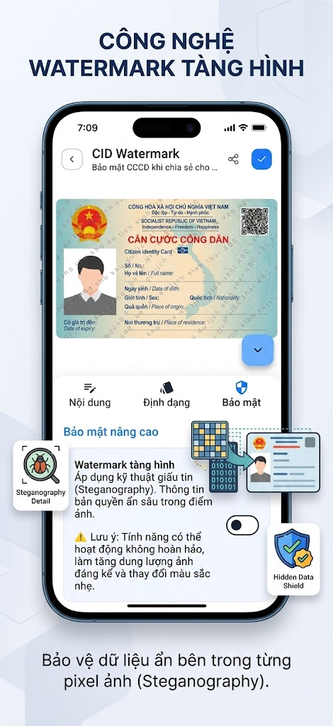 Bảo vệ CCCD screenshot