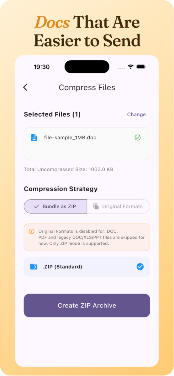 CompactKit screenshot